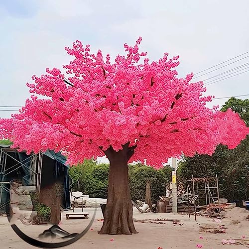 Artificial Cherry Blossom Tree, Home Decor Artificial Flower Cherry Blossom, Big Artificial Coconut Tree Fake Vines Flowers Indoor Outdoor Wedding Silk a-1.8x1.5m/5.9x4.9ft von Generic