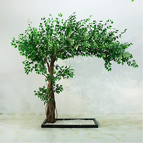 Artificial Green Banyan Trees, Ficus Tree Artificial, Faux Ficus Tree, Artificial Ficus Tree, Simulation Banyan Tree Ficus Tree, Wishing Tree, Artificial Tree for Ho 1x0.6m/3.2x1.9ft von Generic