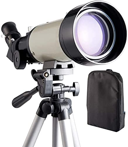 Astronomical Telescope Outdoor-Teleskop, Teleskop für Kinder, Erwachsene und Anfänger, astronomisches Refraktor-Teleskop mit 70 mm Öffnung und 400 mm, tragbares Reiseteleskop mit verstellbarem Stativ von Generic