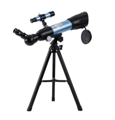 Astronomical Telescope Refraktor-Teleskop, tragbare Teleskop-Telefonhalterung und Stativ für Anfänger, Teleskop für Astronomie mit Okularen, Refraktor-Teleskop, Astronomie-Teleskop (blau) (blau) von Generic