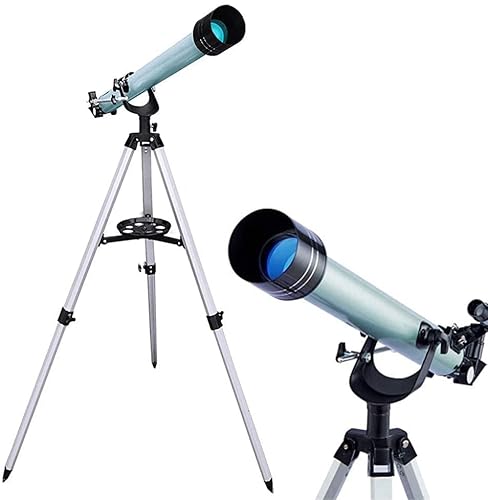 Astronomical Telescope Tragbares astronomisches Teleskop, Refraktor-Teleskop für Kinder und Astronomie-Anfänger mit leichtem Stativ, Handyhalterung und Tragetasche, perfekt als pädagogisches Geschenk von Generic