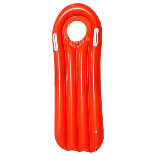 Aufblasbare Bodyboards – Aufblasbare Surfbretter, Rot Tragbares Surfbrett Für Kinder | Rotes Aufblasbares Surfbrett Mit Leicht Zu Greifenden Griffen, Aufblasbare Flöße Für Sofa Ga von Generic