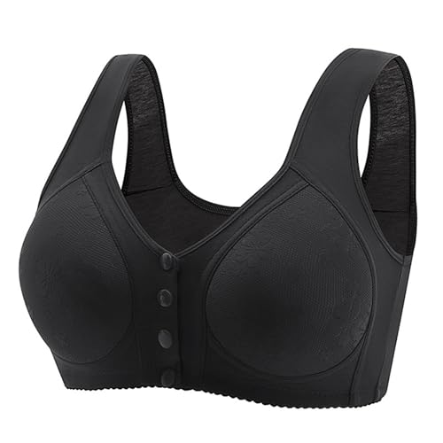 BH Große Brüste Starker Halt - Sport BH Damen Push Up V-Ausschnitt Bralette Weicher Push-Up BH Gepolstert Klassische Bustier Ultrakomfortabler Tshirt BH Soft Atmungsaktiver von Generic