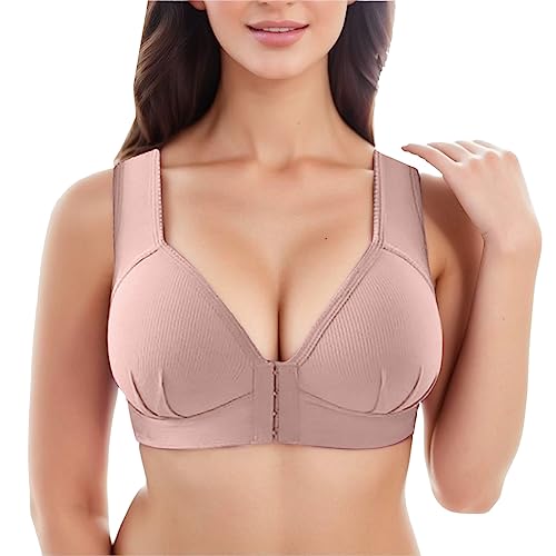 BH Große Größen, Sport BH Damen Klassische Soft Nahtloser Bügelloser T Shirt BH Gepolstert Mesh Bralette Sport BH Für Alltag Yoga Fitness von Generic