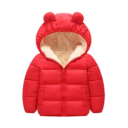 Baby Winter Jacke Mantel Reißverschluss Kapuzenjacke Winddicht Warm Fleece Oberbekleidung Schneeanzug mit Zwei Taschen für Jungen Mädchen 12 Monate-5 Jahre Schwarz Baby Winter Jacke Mantel Reißverschluss Kapuzenjacke Winddicht Warm Fleece Oberbekleidung Schneeanzug mit Zwei Taschen für Jungen Mädchen 12 Monate-5 Jahre Schwarz von Generic