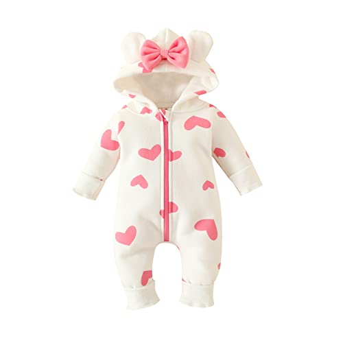 Baby Winter Overall Mit Kapuze Jungen Schneeanzüge mit Handschuhen und Füßlinge Warm Kleidungsset Warme Baby Winter Overall Mit Kapuze Jungen Schneeanzüge mit Handschuhen und Füßlinge Warm Kleidungsset Warme von Generic