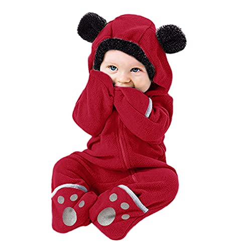 Baby Winter Overall mit Kapuze Strampler Schneeanzug Jungen Mädchen Langarm Jumpsuit Warm Outfits Geschenk Baby Romper 0-24 Monate Baby Winter Overall mit Kapuze Strampler Schneeanzug Jungen Mädchen Langarm Jumpsuit Warm Outfits Geschenk Baby Romper 0-24 Monate von Generic
