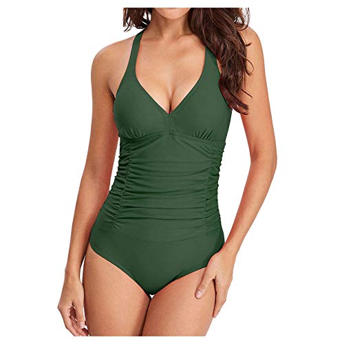 Badeanzug Bauchweg Damen, Bauchweg Badeanzug Damen Sport, Monokini Bauchweg Schlankheits Badeanzug Plus Size Badebekleidung Bauchweg Für Mollige Bademode Damen Bauchweg Curvy von Generic