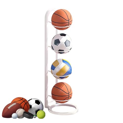 Ballaufbewahrungsregal, Basketball Fußballständer, Ballständer Fussball, Basketball Holder, Ballständer Ball Aufbewahrungsregal, Vertical Ball Storage Rack, Kinder-Basketball Aufbewahrungsregal Ballaufbewahrungsregal, Basketball Fußballständer, Ballständer Fussball, Basketball Holder, Ballständer Ball Aufbewahrungsregal, Vertical Ball Storage Rack, Kinder-Basketball Aufbewahrungsregal von Generic