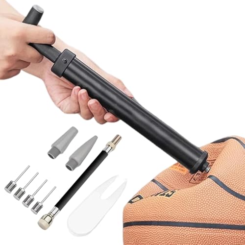 Ballpumpe, Fußballpumpe | Handheld Handheld Fußball Luftpumpe Kit,Schnelle Inflation Volleyballpumpe, multifunktionale Fußball-Blähung für Basketball, Fußball Ballpumpe, Fußballpumpe | Handheld Handheld Fußball Luftpumpe Kit,Schnelle Inflation Volleyballpumpe, multifunktionale Fußball-Blähung für Basketball, Fußball von Generic