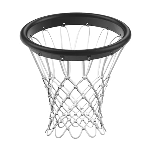 Basketballkorbnetz – Basketballnetz für den Außenbereich | Professioneller, robuster Basketballnetz-Ersatz | Basketballnetz-Ersatz | Basketballplatzprodukte für Schulen, Parks, Stadien von Generic
