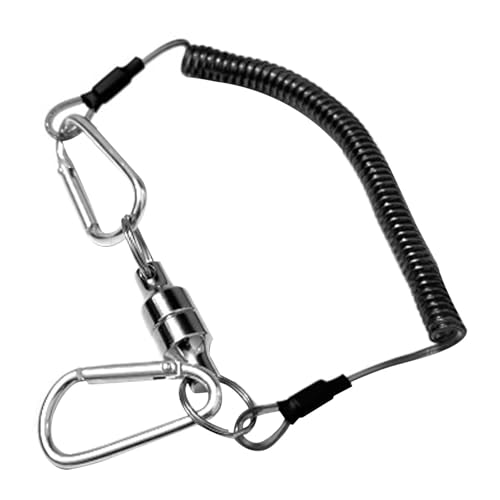 Bergsteiger-Clips, Camping-Karabiner | Leistungsstarker Magnet-Karabiner für Wanderwasserflaschen | Spulen-Design, sicherer Clip für Wanderwasserflaschen mit starkem Magneten für Camping von Generic