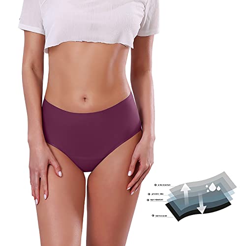 Bikinihosen Damen Perioden Bikini Hose Menstruations Badeanzug High Waist Perioden Bikinihose Mädchen Basic Slip Bikinihose Schwarz Damen Period Badeshorts Perioden Bademode zum Schwimmen von Generic