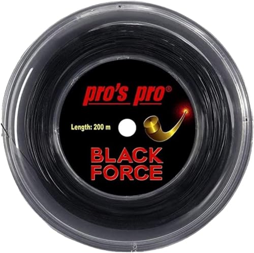 Black Force Tennissaite - Schwarz - 200m 1.19mm Black Force Tennissaite - Schwarz - 200m 1.19mm von Guoml