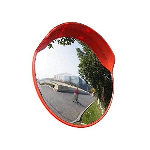 Blind Spot Mirrorroads Sicherheits-Verkehrsspiegel, erweitert Ihr Sichtfeld zur Erhöhung der Sicherheit, konvexer Spiegel, Kunststoff-Weitwinkelobjektiv, 45–120 cm/60 cm von Generic