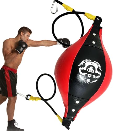 Box-Speedbag – robuster Trainingsball, Schlag-Fitnessgerät | Stressabbau-Boxball, Speed-Training-Boxsack, Boxausrüstung für Jugendliche und Erwachsene, Box-Fitness-Zubehör von Generic