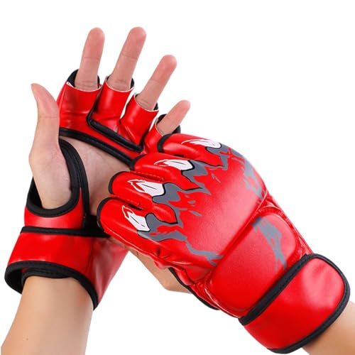 Box-Trainingshandschuhe – Kickbox-Trainingshandschuhe, Grappling-Sparring-Handschuhe | Verletzungssichere Box-Trainingshandschuhe Für Damen Mit Handgelenkstütze, Kickbox-Handgelenkstützhandschuhe Für von Generic