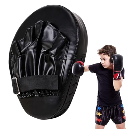 Boxhandschuhe Box-Zielpolster Gebogene Boxhandschuhe Polster Trainingsausrüstung Handziel Dicke Schlagtrainings Handpolster Boxpolster | Gebogene Fokushandschuhe für Taekwondo, Kickboxen, Muay T von Generic