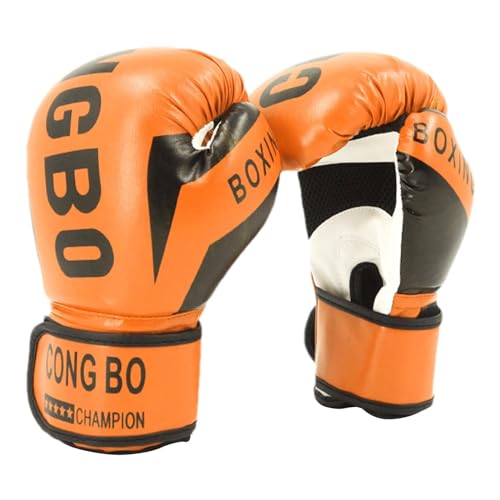 Generic Boxhandschuhe für Kinder | Schutzboxhandschuhe für Boxen, Kickboxen und Muay Thai | Orange, Rot Generic Boxhandschuhe für Kinder | Schutzboxhandschuhe für Boxen, Kickboxen und Muay Thai | Orange, Rot von Generic