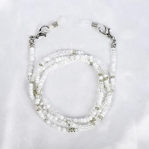 Brillenkette 6 Farben Mode Lesebrillen Kette Retro Perlen Brillen Sonnenbrillen Brillenband Umhängeband String Kette Brillen Weiß Brillenkette 6 Farben Mode Lesebrillen Kette Retro Perlen Brillen Sonnenbrillen Brillenband Umhängeband String Kette Brillen Weiß von Generic