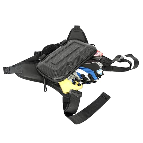 Brusttasche vorne,Lauf-Brusttasche für Herren,Brusttasche für Männer mit Hartschale - Handyhalter zum Laufen, Laufweste, Herren-Brusttasche, ergonomisch gestaltet für Komfort von Generic