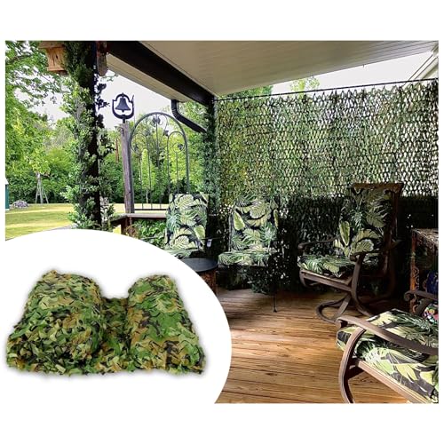 Camo Netting, Bulk Roll Sonnenschirm Netz, Polyester Oxford Stoff langlebig Camouflage Netz ideal für Party, Bar, Camping, Verstecken, Schießen, Outdoor Militär, Bühnendekoration(3.0x10m/9.8x32.8ft) von Generic