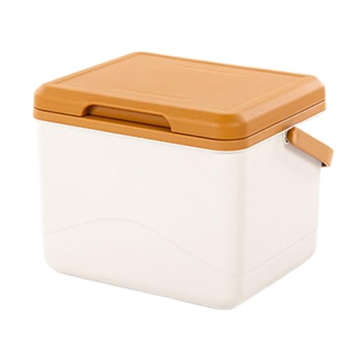 Camping Kühlbox - Isolierte harte Campingkühler | Wasserdichte Lieferbox Thermobehälter mit Eisbeutel | 5L Auslaufsichere Kühlbox Lunchbox für Picknick, Strand, Reisen, Camping von Generic