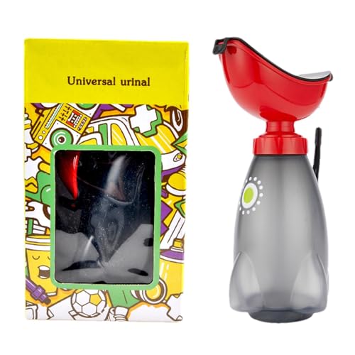 Camping-Urinalflasche Für Frauen – Damen-Urinal Fürs Auto, Damen-Urinflasche Mit Trichter Mit Deckel, Damen-Urinflasche, Auslaufsichere Kinder-Urinalflasche, Damen-Urinal-Trichter, Tragbares Urinal von Generic