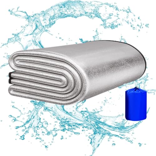 Campingmatte zum Schlafen, Campingmatte, Campingmatte zum Schlafen, Strandmatte aus Aluminiumfolie, feuchtigkeitsbeständiges Kissen für den Außenbereich, wasserdicht und isolierend von Generic