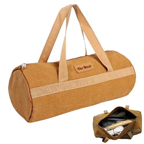 Canvas Duffel Bag | Cool Cylinder Weekender Overnight Fitness Tasche - Leichte Canvas Gepäcktasche für Outdoor, Reisen und Sport Canvas Duffel Bag | Cool Cylinder Weekender Overnight Fitness Tasche - Leichte Canvas Gepäcktasche für Outdoor, Reisen und Sport von Generic