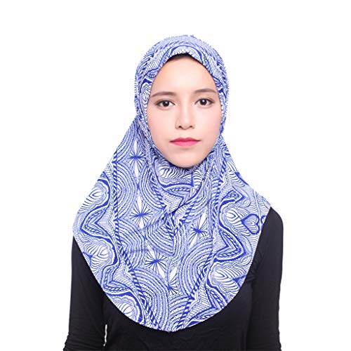 Chic Hijab Für Damen Türkisch Kopftuch Muslim Frauen Konfektionskleidung Schal Kleider Muslim Weicher Jersey Kopftücher Burka Easy Hijab Set Muslimisch Abaya von Generic