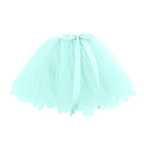 Damen Petticoat Unterrock, Damen Karneval Kostüm Tüllrock Faschingskostüme Kostüm 50er 80er Jahre Damen Tüllrock 50er Rockabilly Petticoat Für Karneval Partykleid von Generic