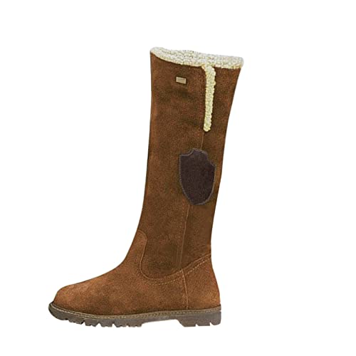 Damen-Schneestiefel, Winter-Stiefeletten für Damen, rutschfeste, klobige Wanderstiefel, Winter-warme Outdoor-Stiefel, modische Reißverschluss-Schuhe, Outdoor-Sneaker zum Wandern, Joggen, von Generic