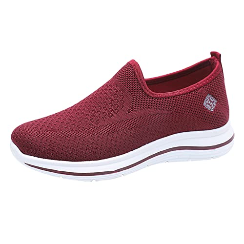 Damen Slip On Sneaker Memory Foam Walkingschuhe Turnschuhe Fitness Gym Sportschuhe Bequeme Schlupfschuhe Damen Slip On Sneaker Memory Foam Walkingschuhe Turnschuhe Fitness Gym Sportschuhe Bequeme Schlupfschuhe von Generic