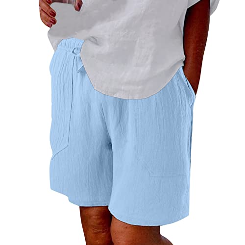 Damen Sommer Lässige Kurze Hose Elastische Taille Sport Strand Hosen Einfarbig Freizeit Shorts Mit Taschen Strandshorts Leichte Wanderhose Sommer Outdoor Shorts Bike Shorts Damen Damen Sommer Lässige Kurze Hose Elastische Taille Sport Strand Hosen Einfarbig Freizeit Shorts Mit Taschen Strandshorts Leichte Wanderhose Sommer Outdoor Shorts Bike Shorts Damen von Generic