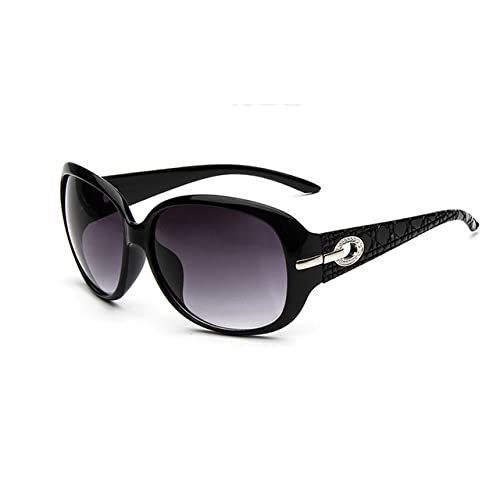 Damen-Sonnenbrille mit großem Rahmen, Anti-Ultraviolett-Retro-Brille von Generic