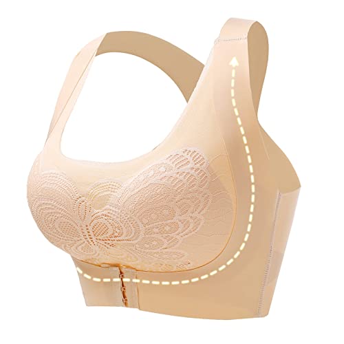 Damen Sport BH Spitzen BH Frauen Bustier Spitzen Bra für Fitness Training Joggen Yoga Bequem Atmungsaktiv BH Dünn Front Closure Push Up Ohne Bügel Valentinstag BH Geschenk für Frauen Damen Sport BH Spitzen BH Frauen Bustier Spitzen Bra für Fitness Training Joggen Yoga Bequem Atmungsaktiv BH Dünn Front Closure Push Up Ohne Bügel Valentinstag BH Geschenk für Frauen von Generic