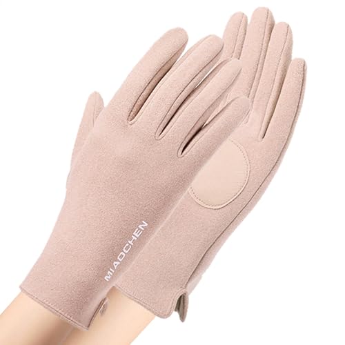 Damen Winterhandschuhe - Warme Handschuhe Für Damen, Warme Handschuhe Reithandschuhe | wasserdichte Touchscreen Skihandschuhe, Thermohandschuhe, Winddichte Lauf- Und Fahrradhandschuhe von Generic