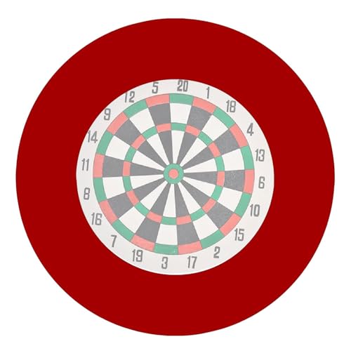 Generic Dart Surround Dart Wandschutz | Dartscheibe Schutzring Dartscheibe Schutz | Dartscheibe Surround Ring, Dartscheiben Umrandungs Wandschutz, Leichte Dartboard Rückseite, QPV1782J5RFCNFPEOD von Generic