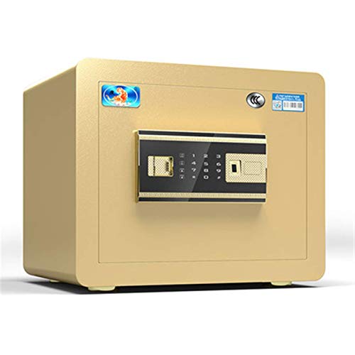 Document Safe Feuerfester, wasserdichter, Schranktresor, luxuriöser elektronischer, digitaler, diebstahlsicherer, automatisch öffnender Stahltresor, Modedesign-Sicherheits-Haustresor für das von Generic