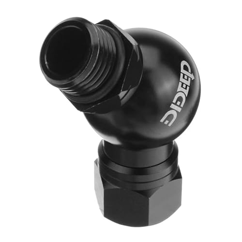 Drehbarer Adapter zum Tauchen – 360 Grad drehbarer Tauchadapter für Regler der zweiten Stufe – leichter Schlauchadapter, Schlauchadapter für Tauchregler, Scuba Swivel Schlauchadapter | 360 Grad von Generic