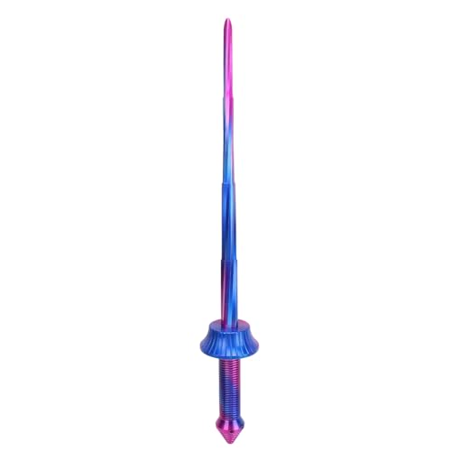 Einziehbares Schwertspielzeug, 62 cm, Unterhaltsames Spiral-Teleskopschwert, Verstellbare Länge Zum Stressabbau (Gradient) von Generic