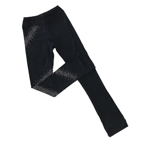 Eiskunstlaufhose, Eiskunstlauf-Leggings, Trainingshose, Gymnastik-Yoga-Workout-Hose für Damen und Mädchen,1,175 von Generic