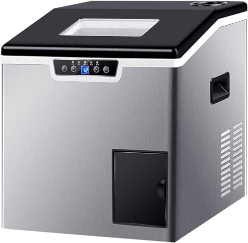 Eismaschine, vollautomatische iterative Eisherstellungs- und Zerkleinerungsmaschine, sehr geeignet für Zuhause/Küche/Büro/Bar von Generic