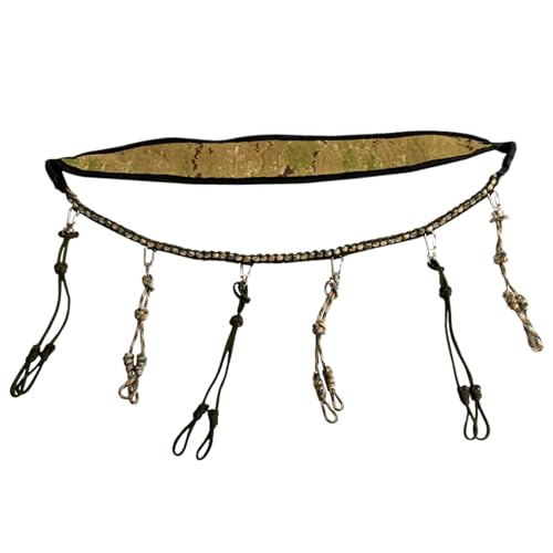 Entenjagd Lanyard, Entenruf Lanyard, Entenjagd Zubehör mit Pfeifenriemen, handgeflochtenes Nylonseil, Outdoor-Ausrüstung für Entenrufe und SIF von Generic