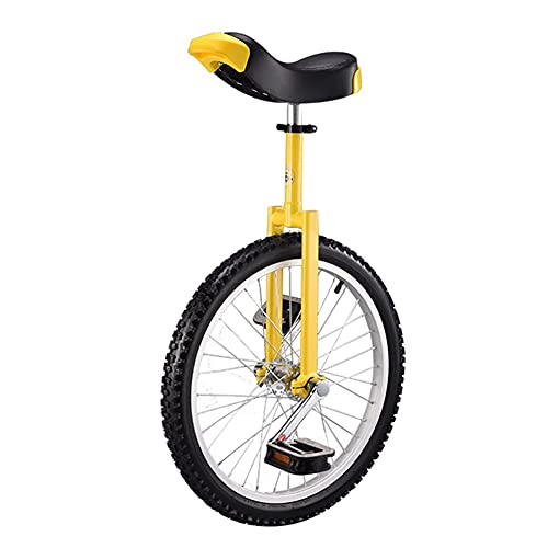 Erwachsene Einrad, 50,8 cm Rad Balance Exercise Fun Bike – Verstellbarer Sitz – 150 kg Kapazität – Fitness Scooter für Zirkusleistung von Generic