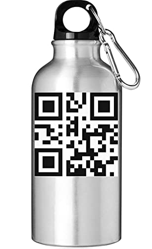 FCK Off QR Dictionary Code Touristische Wasserflasche Silber 500ml von Generic