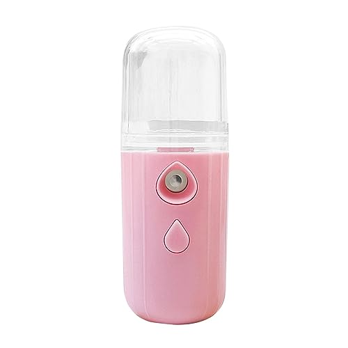 Face Mister – 30 ml Visual Water Tank Gesichtssprüher Feuchtigkeitsspendende Zerstäubung Nano Mister | Handlicher Cool Mist Gesichtsdampfer, tragbarer USB-wiederaufladbarer Mister für Make-up-Wimpern Face Mister – 30 ml Visual Water Tank Gesichtssprüher Feuchtigkeitsspendende Zerstäubung Nano Mister | Handlicher Cool Mist Gesichtsdampfer, tragbarer USB-wiederaufladbarer Mister für Make-up-Wimpern von Generic