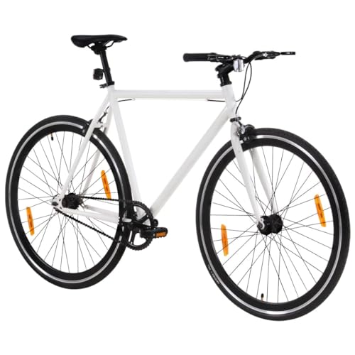 Fahrrad mit Festem Gang und Schwarz 700c 55 cm,92262 von Generic