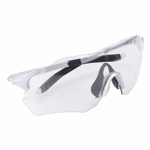 Fahrradbrille, Schlagfeste Sportbrille, Winddicht, Farbwechsel, für Laufen, Wassersport, Wandern (SILVER) von Generic